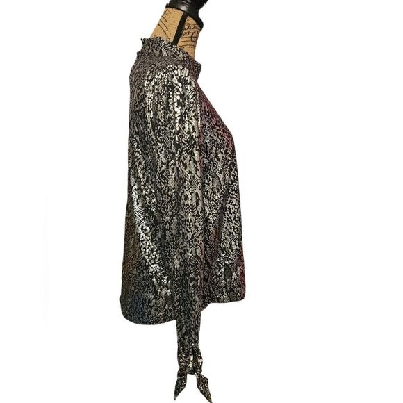 Michael Kors Snake Print Top Size L - Picture 3 of 8